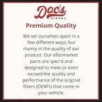 Doc's Diesel Transmission Filter Kit DF-370 | Compatible with RAM 6.7L Cummins HO 3500, 4500, 5500 with AISIN AS69RC Transmission 2013+| Replaces 68224232AA