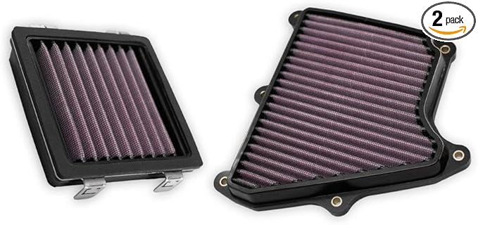 DNA High Performance Filters DNA Air Cover Stage 2 and Filter Combo Compatible for Husqvarna Svartpilen 125 (2024) with EVA Seal and 98-99% Filtering Efficiency PN: P-KT3N24-S2-COMBO
