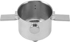 Portable Pour Over Coffee Maker Stainless Steel Reusable Coffee Filter Hand Brewed Dripper For Home Travel Office 304 Stainless Steel Material Lightweight Compact Design