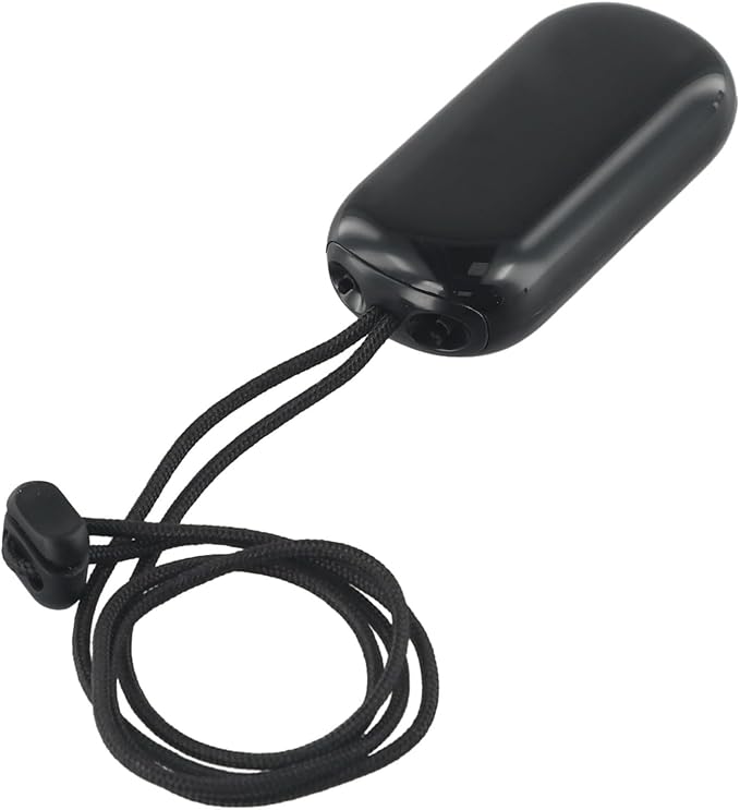 Negative Ion Air Purifier Portable Hanging Neck 7000MAh Personal Rechargeable For Home Travel(Black)