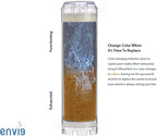 Envig Mixed Bed Deionization Color Changing DI Resin Filter Refill Cartridge with Resin (one cartridge with 0.7L resin)