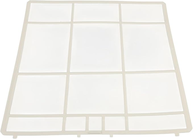Air Conditioner Dust Filter Screen for Indoor Unit, Plastic Mesh AC Accessory, Hanging Design for Central Cooling Systems, Protects Air Outlet from Dust Buildup(32.2X31cm)