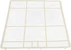 Air Conditioner Dust Filter Screen for Indoor Unit, Plastic Mesh AC Accessory, Hanging Design for Central Cooling Systems, Protects Air Outlet from Dust Buildup(32.2X31cm)
