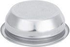 GOTOTOP Coffee Filter, Stainless Steel Filter Basket for 58mm SemiAutomatic Machines, Perfect for Home Baristas and Coffee Shops (For two persons)