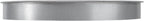 Repa Market Ø12 Inch Duct Cover – Galvanized Steel Round Duct Cap with Mesh Screen – HVAC Exhaust or Intake Vent – Exterior Pipe Air Outlet – Spiral Ventilation Ducting Metal End Plug