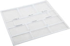Wall Mounted Air Conditioner Dustproof Filter Cover,Plastic Indoor Unit Air Outlet Screen Compatible with Household Split System AC(31X27.5cm)
