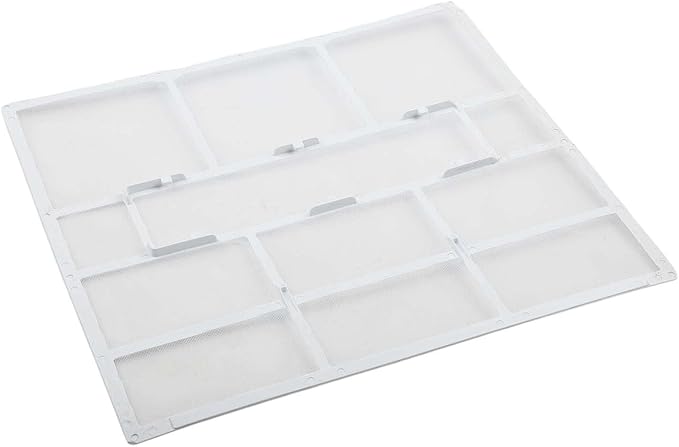 Wall Mounted Air Conditioner Dustproof Filter Cover,Plastic Indoor Unit Air Outlet Screen Compatible with Household Split System AC(31X27.5cm)