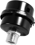 3/8" Male Thread Diameter (0.63in / 16mm) Air Compressor Silencer & Filter, Metal Air Compressor Intake Filter, Sound Muffler & Silencer, Air Compressor Replacement Parts
