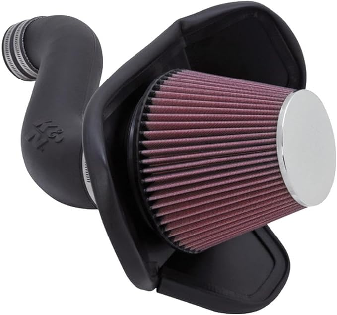 K&N Cold Air Intake System: High-Flow Air-Filter, Increase Performance & Horsepower: Compatible with 2005-2010 CHRYSLER/DODGE 300; Challenger; Charger; Magnum; 57-3034