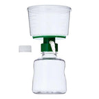 500ml Vacuum Filtration System, Disposable Sterile Vacuum Filter Units with CA Membrane, 0.22μm Pore Size, 90mm Diameter for Laboratory, Chemistry, Graduated, Individually Wrapped, Pack of 12