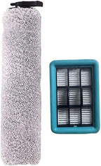 Floor Scrubber Roller Brush Filter for Bissell HF2 3845N 3831 Wet Dry Vacuum Cleaner Replacement Parts Cleaning Accessories 1.4x2.3x3.7 Inch(Rolling brush)