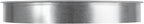 Repa Market Ø10 Inch Duct Cover – Galvanized Steel Round Duct Cap with Mesh Screen – HVAC Exhaust or Intake Vent – Exterior Pipe Air Outlet – Spiral Ventilation Ducting Metal End Plug