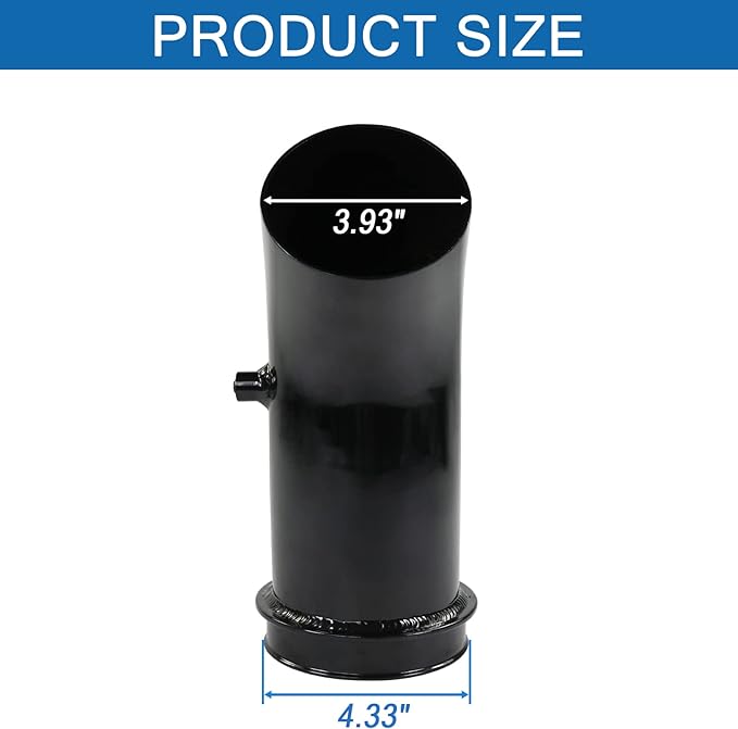 4" Cold Air Intake Pipe Kit with Oiled Filter, Filter System Replacement for 2011-2016 Ford Power stroke Diesel Engine 6.7L, F-250 F-350 F-450 Super Duty 6.7L Diesel (2011 2012 2013 2014 2015 2016)