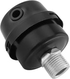 Air Compressor Silencer Filter, 1/2" Thread,20mm Metal Noise Muffler, Replacement Intake Filter Replacement for Generators, Blowers, Exhaust Ports, Air Compressor Parts
