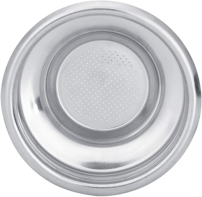 GOTOTOP Coffee Filter, Stainless Steel Filter Basket for 58mm SemiAutomatic Machines, Perfect for Home Baristas and Coffee Shops (Single serving)