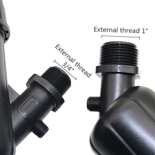 Multi-Size Y Strainer 3/4 to 1 - Durable Inline Mesh Filter for Farm Equipment/Garden Hose Water Treatment(3/4")