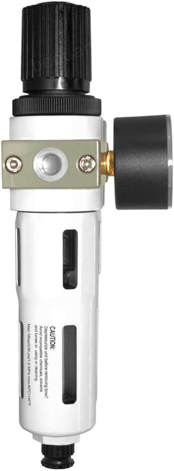 Beduan 3/8" Heavy Duty NPTCompressed Air Pressure Regulator Filter,Water/Oil Trap Separator Combo Tool Compressor Filter(MINI)