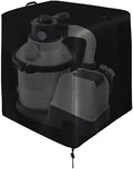 Cover for Pool Pump Filter Sand Cylinder Sunscreen Anti-UV Ground Enclosure Catcher for Swimming Shed Deck Pond(25x24x28 inch)