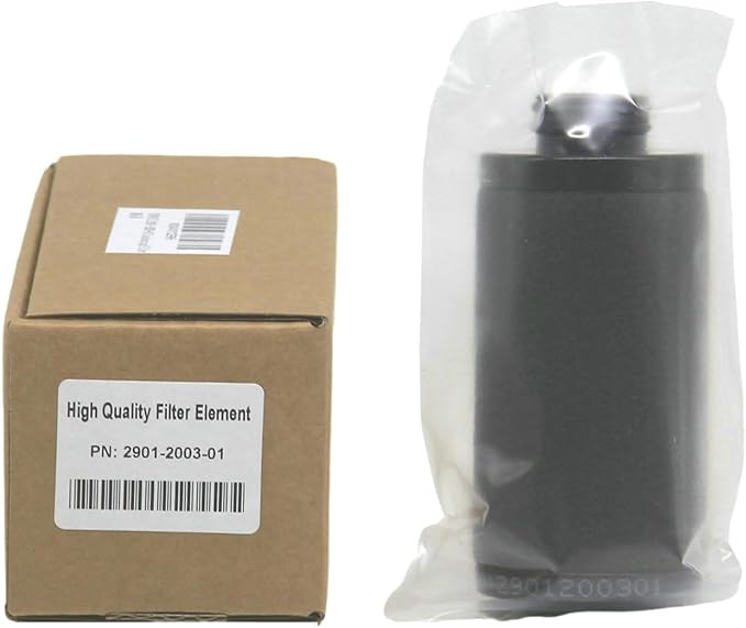 2901-2003-01 Pipeline Coalescing Filter Replaces 2901200301, 1624-1829-06, 1624182906, SI 30710, SI30710 Compatible With Atlas Copco Compressor DD20+/DDP20+ (Pack of 1)