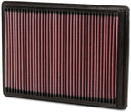 K&N Engine Air Filter: Increase Power & Acceleration, Washable, Premium, Replacement Car Air Filter: Compatible with 2004-2010 DODGE/CHRYSLER (Challenger, Charger, Magnum, 300, 300C), 33-2295