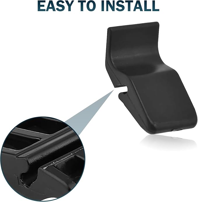 leechio 2 PCS Automotive Air Filter Housing Clip, Air Grille Top Cover Buckle, for Honda Fit 2009-2020, Insight 2000-2006, Accord 2018-2022 Air Cleaner Accessories Clip (Black)