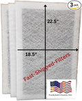 Fast-Shipped-Filters 3 Pack 20x25 Designed to Fit Dynamic electronic air cleaner replacement polarized filter pads