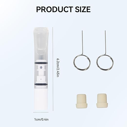 Cigarette Filters Three Colour Set 12pcs Cigarette Holder Reusable Clean Tar Tobacco Filter with Multi-Filtering for Standard Size Cigarettes Ø8mm,Ø7mm,Ø6.5mm,Slim Cigarettes Ø6mm and Ø5mm