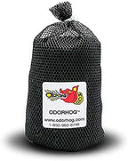 OdorHog Vent Stack Pipe Filter 4 Sizes, Black ABS with Mushroom Cap, Removes Outdoor Septic and Sewer Odors (3.0-inch)