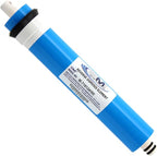 APPLIED MEMBRANES INC. 100 GPD Reverse Osmosis Membrane | RO Membrane Water Filter Replacement for Reverse Osmosis Water Filtration System | 1.8” x 12” Universal Compatibility | Made in USA