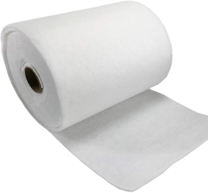 Filter Cotton, 3MM 1 Roll White Air Filter Cotton Primary Filter Cotton Air Filtration Parts 1m x 5m
