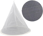 SECFOU 2pcs Fine Gauze Mesh Honey Strainer Filter Net for Kitchen Use for Homemade Honey Drinks and Filtering Waste Reusable and Easy to Clean