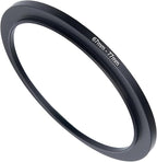 67mm to 77mm Step-up Adapter Rings Filter Adapter Black Metal Step Down Filter Ring Adapter Compatible with All Brand UV CPL ND Camera Lens Filter Stepping Rings (67mm-77mm)