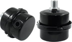 Hordion 2 Pack Air Compressor Silencer, 1/4" Thread Air Compressor Intake Filter Sound Muffler Replacement Parts 13mm for Blowers Generators Exhaust Ports