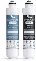 Two-Stage Replacement Filter Compatible with Avalon Coolers – 1500 Gallon Capacity, Reduces Lead, Chlorine Taste & Odor, Third-Party Tested.