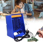 Fume Absorber, Carbon Filter, Silent Fan, Powerful Suction, Fume Purifier, Suitable for Electrostatic Discharge Soldering Stations.