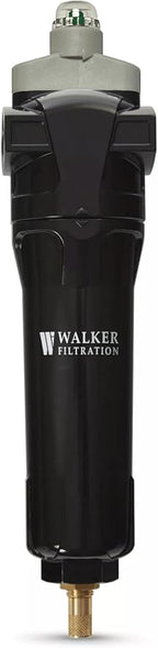 Walker Filtration A30032XA High-Flow Compressed Air Filter | 3/8'' NPT | 0.01 Micron Filtration | Metal Bowl with Auto Drain – Industrial Moisture & Particulate Removal