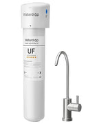 Waterdrop 15UBW-UF 0.01 μm Ultra Filtration Under Sink Water Filter System, Reduces Lead, Chlorine, Bad Taste & Odor, 2 Years, with Dedicated Brushed Nickel Faucet, USA Tech