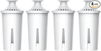 AQUA CREST Replacement for Brita® Water Filter, Pitchers and Dispensers, Classic OB03, Mavea® 107007, and More, NSF Certified Pitcher Water Filter, 4 Count