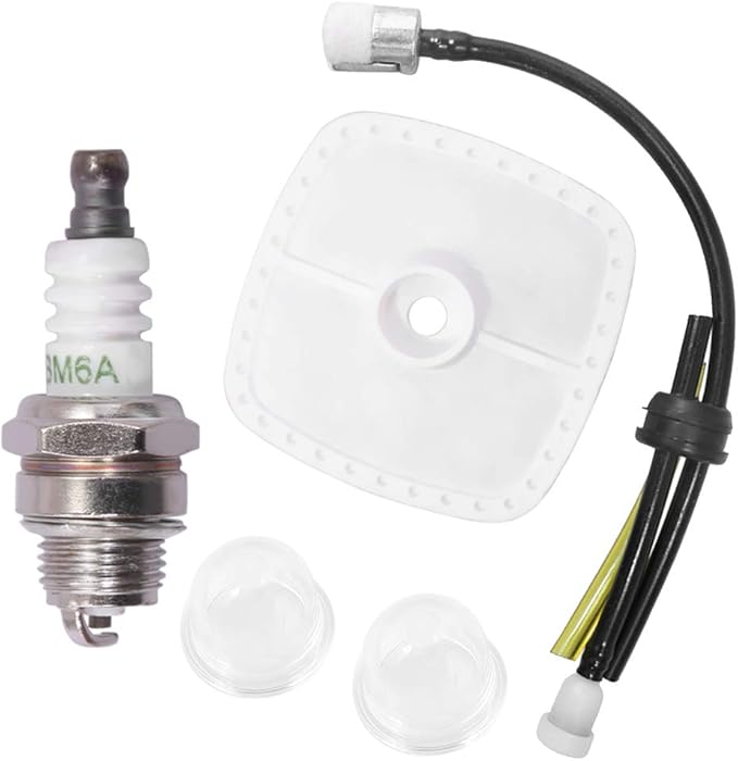 Air Filter Fuel Line Primer Bulb Spark Plug for Echo ES-250 PB-250LN PB252 ES-252 Blower GT251 GT251E SRM251 SRM251E Trimmer