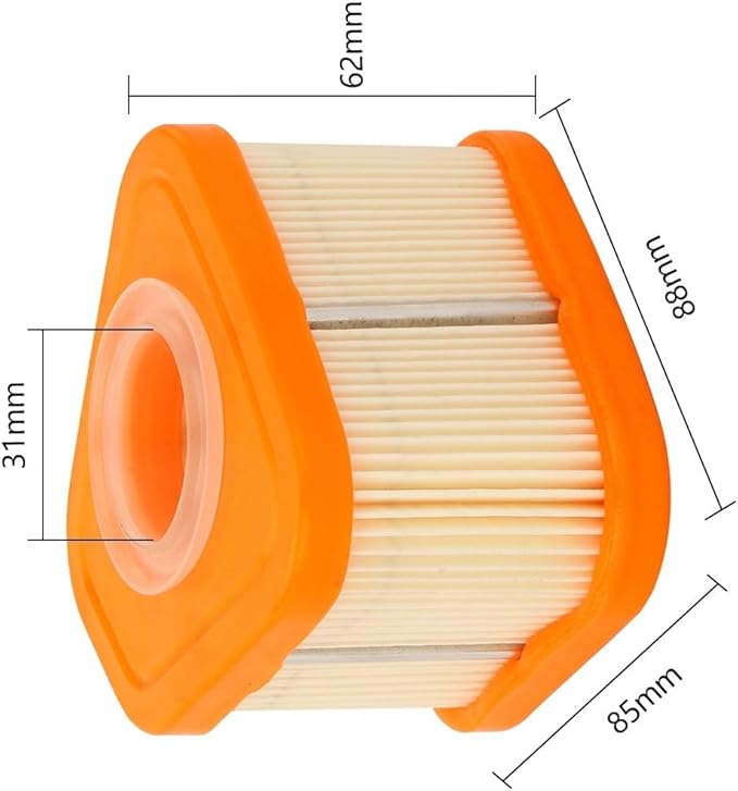 XCAN Air Filter Pre Fliter Fit For 595853 597265 115P02 115P05 123P02 123P07 123P0B 123P32 125P02 125902(1PC)