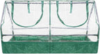 Zenport SH3212A+BTP Garden Raised Bed and Cold Frame Greenhouse Cloche - 3 Pack