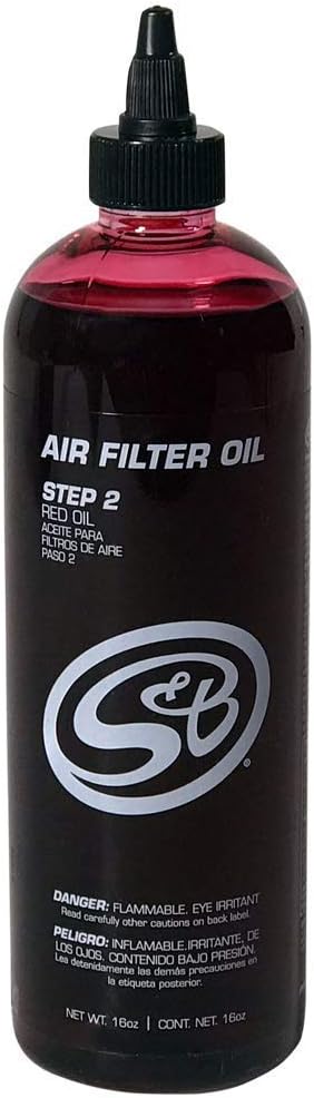 S&B Filters 88-0008 Precision II Cleaning & Oil Kit (Red Oil)
