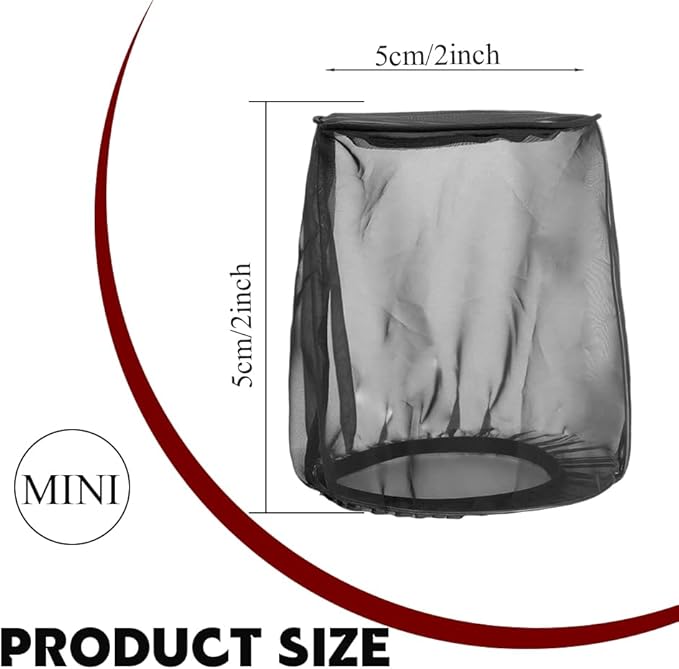 Air Filter Cover, Dustproof Air Intake Cover for Car, Waterproof Cold Air Intake Filter Protective Sock Covers Wrap, Car Air Filters Cleaner Accessories for High Flow Cone Air Filter (Mini)