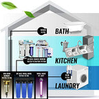 iSpring RCC7, NSF Certified, High Capacity Under Sink 5-Stage Reverse Osmosis Water Filter, RO Drinking System, 75 GPD, Brushed Nickel Faucet, Patented Top-Mounted Faucet Design for Easy Installation