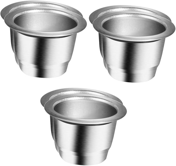 Homoyoyo 6pcs Reusable Coffee Filter Cups Compact Professional Coffee Strainers for Home and Restaurant Use Filter Accessories