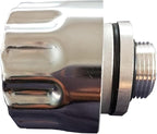 NPT Breather Cap 3/8" - C-Type Air Filter Plug for Hydraulic Oil Tank Covers and Gearbox Exhaust Valves - Ideal for Coolant Tanks, Reservoirs, Hydraulic Oil Tanks, and Gearboxes (3/8")