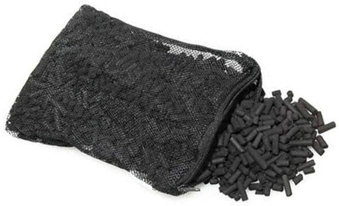 Wave Point 5 lbs Premium Virgin Activated Carbon Charcoal Pellets in 5 Filter Media Bags (Free) for Aquarium Fish Tanks Koi Pond Canister Filter Reef Filters, Air Filter & AC, Total 5 lbs (1 Gallon)