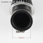 Evermotor Motorcycle Air Filter, 48mm 49mm 50mm Carb Filter for 50cc 70cc 90cc 110cc 125cc 150cc Scooter, Quad Bike