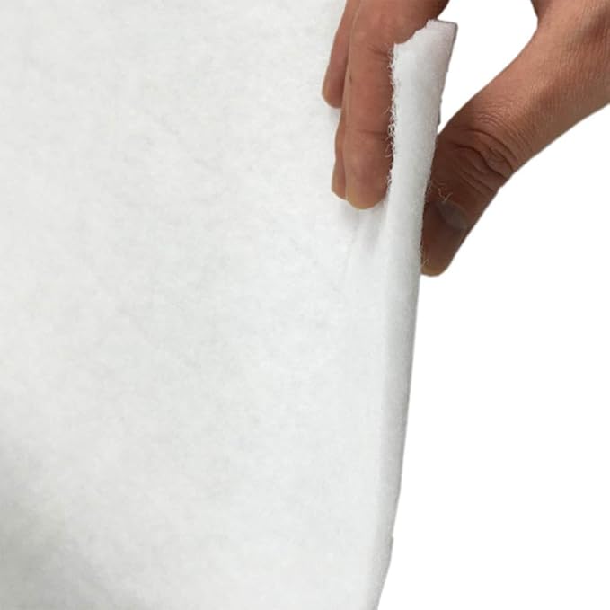 Filter Cotton, 3MM 1 Roll White Air Filter Cotton Primary Filter Cotton Air Filtration Parts 1m x 5m