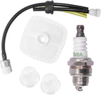 Air Filter Fuel Line Primer Bulb Spark Plug for Echo ES-250 PB-250LN PB252 ES-252 Blower GT251 GT251E SRM251 SRM251E Trimmer